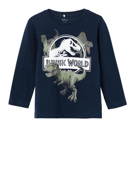 T-Shirt Name It Bambino Nijal Jurassic Navy Name It  Angolo dello Sport