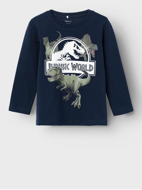 T-Shirt Name It Bambino Nijal Jurassic Navy Name It  Angolo dello Sport