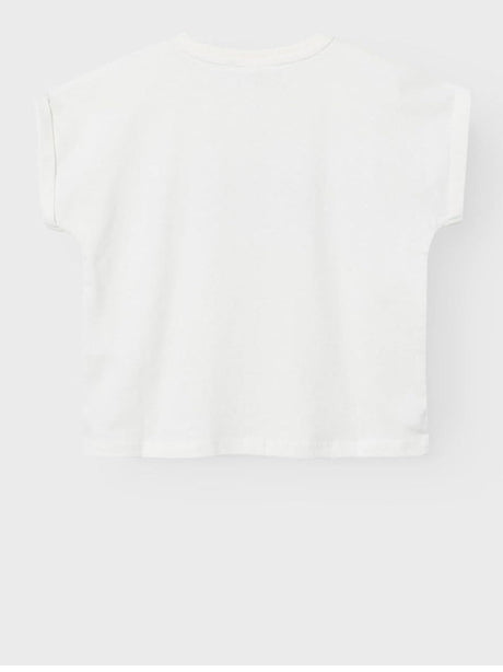 T-Shirt Name It Bambina Flarve Bianco Name It  Angolo dello Sport
