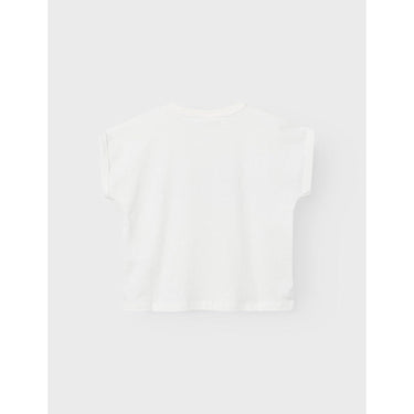 T-shirt NAME IT Bambina FLARVE Bianco