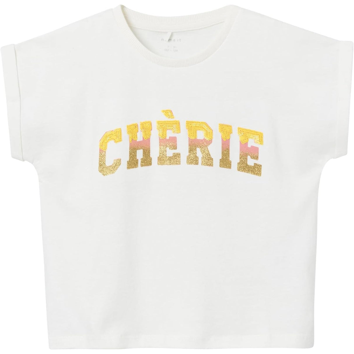 T-Shirt Name It Bambina Flarve Bianco Name It  Angolo dello Sport
