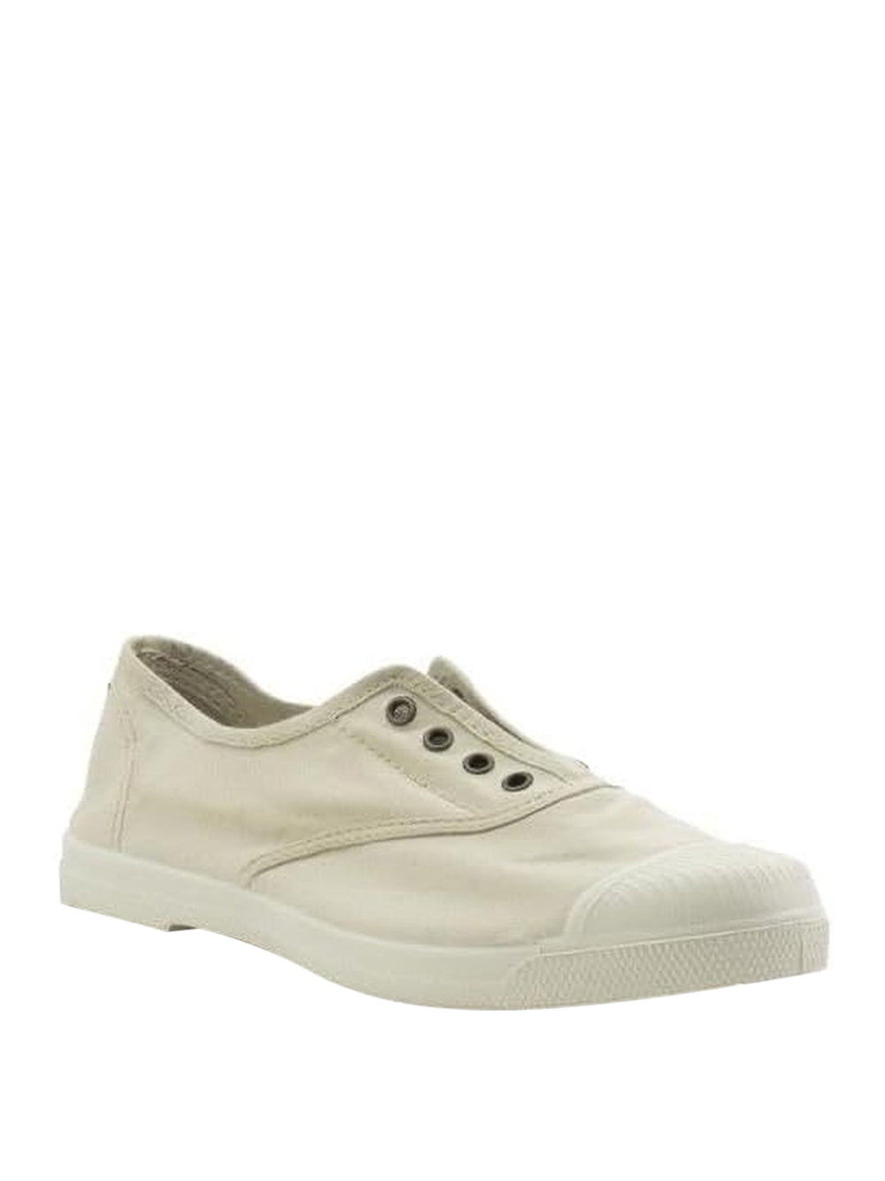 Scarpe In Tela Natural World Donna Ingles Elastico Enzimatico Beige