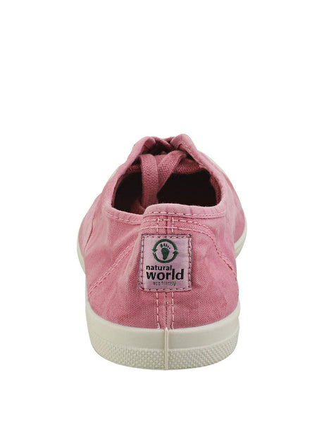 Scarpe In Tela Natural World Donna Ingles Elastico Enzimatico Rosa Natural World  Angolo dello Sport