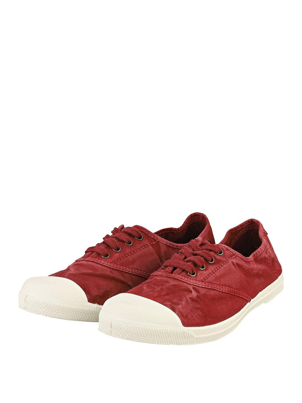 Scarpe In Tela Natural World Donna Ingles Elastico Enzimatico Rosso