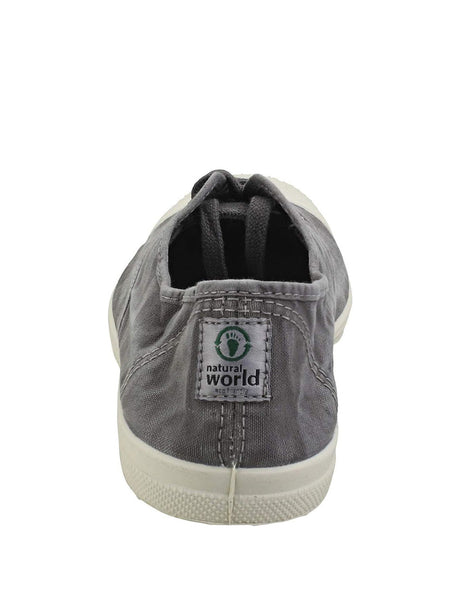 Scarpe In Tela Natural World Donna Ingles Elastico Enzimatico Grigio Natural World  Angolo dello Sport