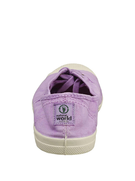 Scarpe In Tela Natural World Donna Ingles Elastico Enzimatico Viola Natural World  Angolo dello Sport
