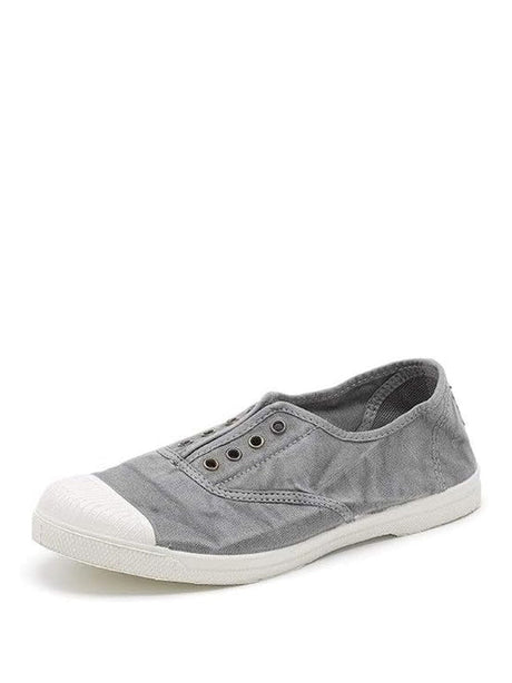 Scarpe In Tela Natural World Donna Ingles Elastico Enzimatico Grigio Natural World  Angolo dello Sport