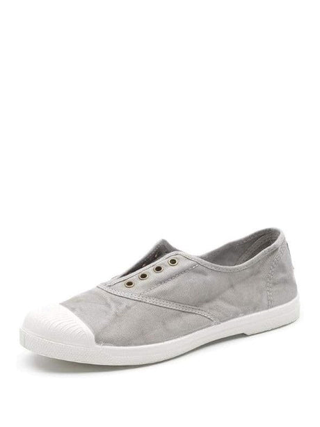 Scarpe In Tela Natural World Donna Ingles Elastico Enzimatico Grigio Natural World  Angolo dello Sport