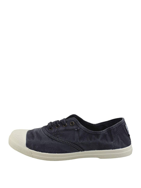 Scarpe In Tela Natural World Donna Ingles Elastico Enzimatico Blu Natural World  Angolo dello Sport
