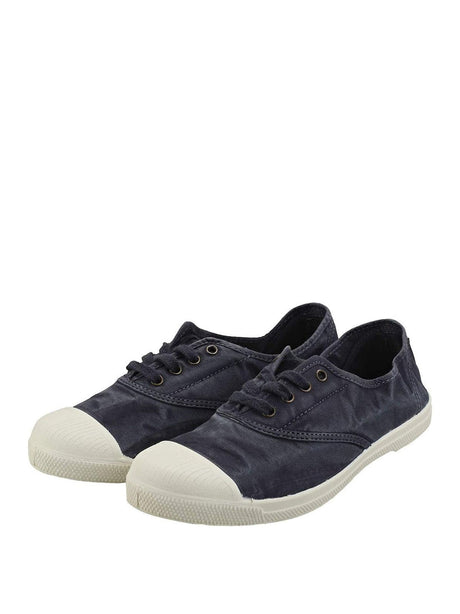 Scarpe In Tela Natural World Donna Ingles Elastico Enzimatico Blu Natural World  Angolo dello Sport