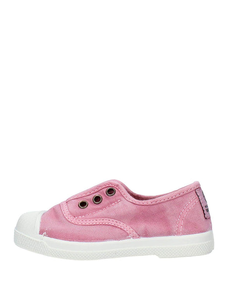 Scarpe In Tela Natural World Bambino Ingles Elastico Enzimatico Rosa Natural World  Angolo dello Sport