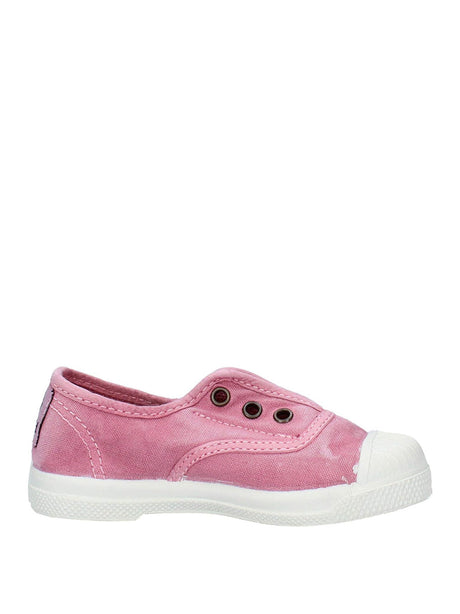 Scarpe In Tela Natural World Bambino Ingles Elastico Enzimatico Rosa Natural World  Angolo dello Sport