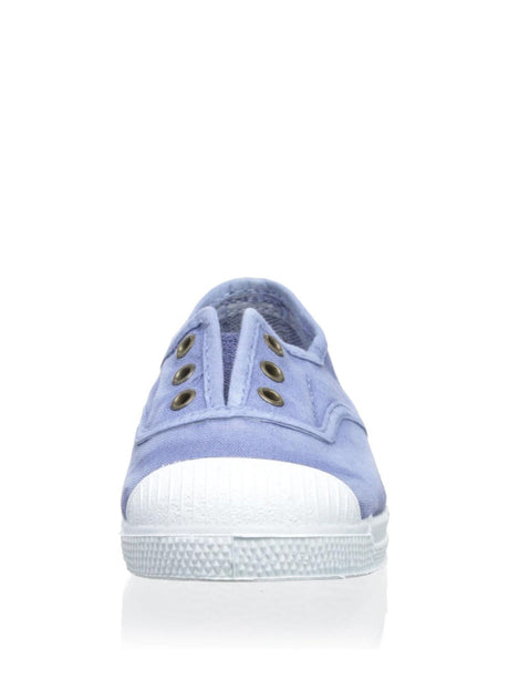 Scarpe In Tela Natural World Bambino Ingles Elastico Enzimatico Celeste Natural World  Angolo dello Sport