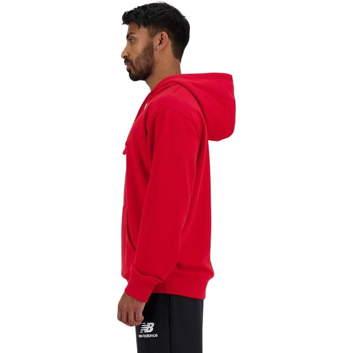 Felpa NEW BALANCE Uomo stacked logo Rosso NEW BALANCE  Angolo dello Sport