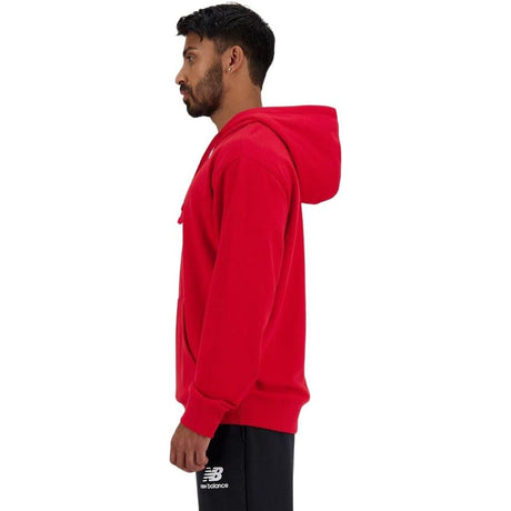 Felpa NEW BALANCE Uomo stacked logo Rosso NEW BALANCE  Angolo dello Sport