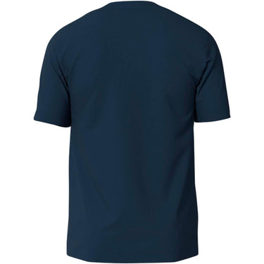 T-shirt NEW BALANCE Uomo stacked logo Navy