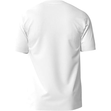 T-shirt NEW BALANCE Uomo stacked logo Bianco