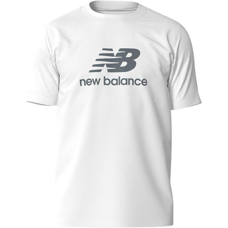 T-shirt NEW BALANCE Uomo stacked logo Bianco NEW BALANCE  Angolo dello Sport
