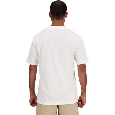 T-shirt NEW BALANCE Uomo small logo Bianco