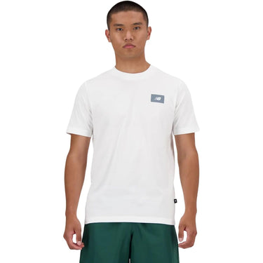 T-shirt NEW BALANCE Uomo logo Bianco