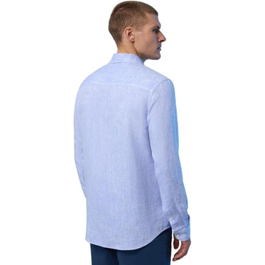 Camicia NORTH SAILS Uomo LONG SLEEVE SPREAD COLLAR Blu