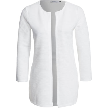 Pullover ONLY Donna leco 7/8 cardican Bianco