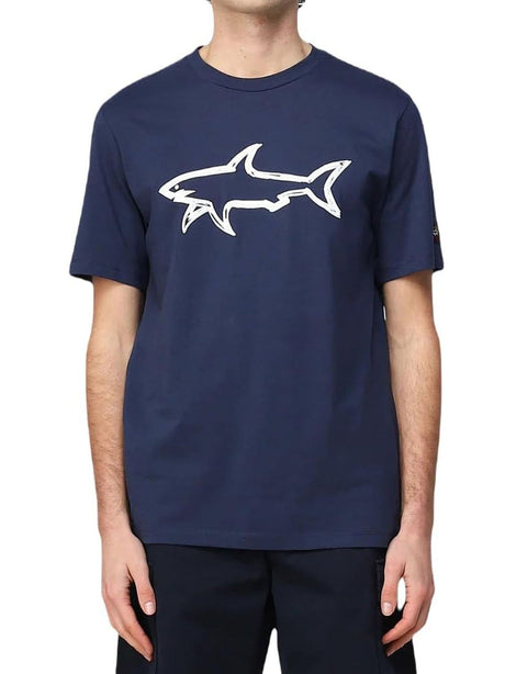 T-Shirt Paul & Shark Uomo Blu Paul & Shark  Angolo dello Sport
