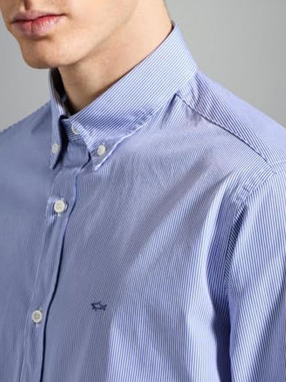 Camicia Paul & Shark Uomo Celeste