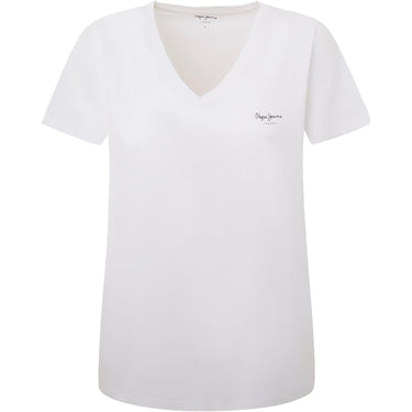 T-shirt PEPE JEANS Donna LORETTE V Bianco