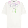 T-shirt PHOBIA Uomo LIGHTNING PRINT Bianco