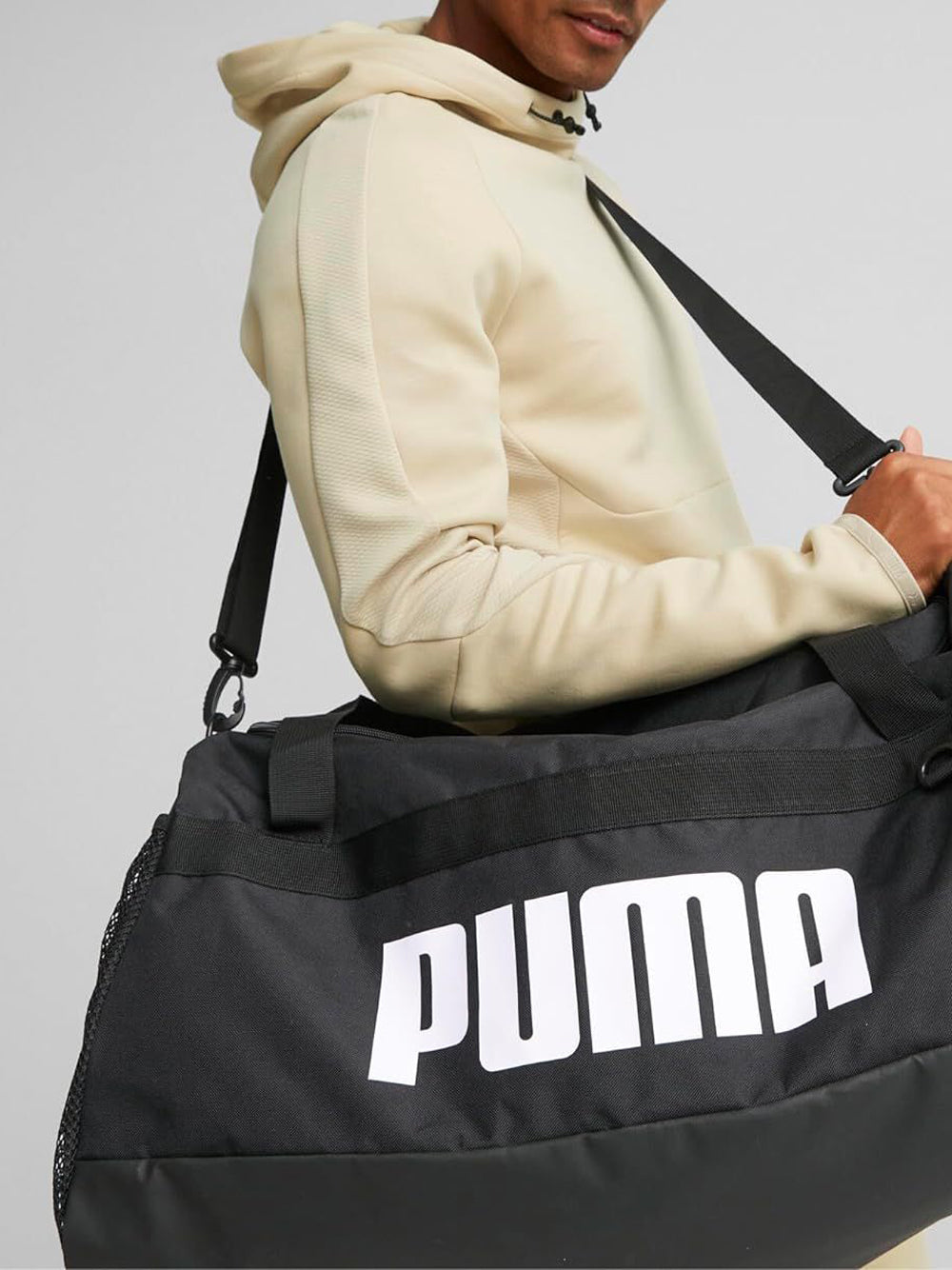 Borsone Puma Donna Challenger Duffel M Nero Puma  Angolo dello Sport