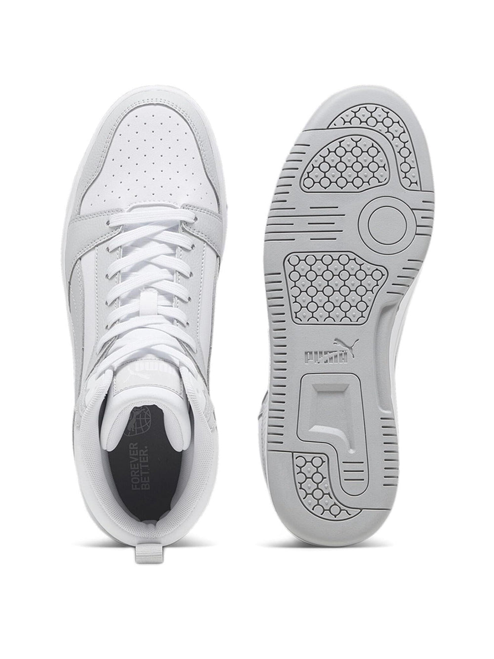 Sneakers Puma Unisex Rebound V6 Grigio Puma  Angolo dello Sport
