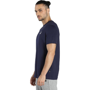 T-shirt Sportiva PUMA Uomo ESS SMALL LOGO Blu