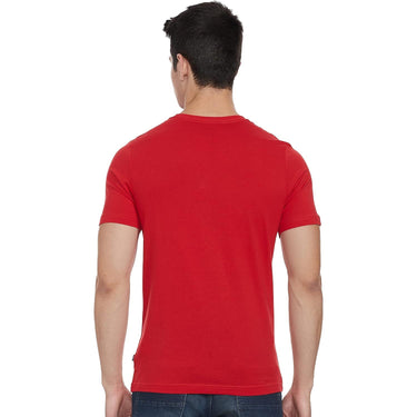 T-shirt Sportiva PUMA Uomo ESS SMALL LOGO Rosso