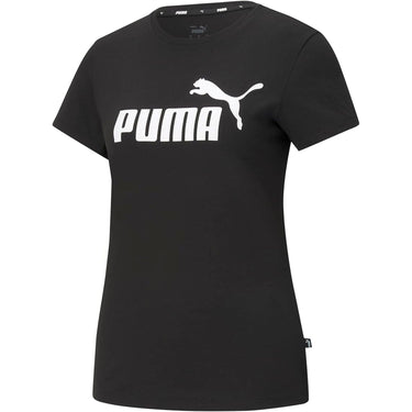 T-shirt Sportiva PUMA Donna ESS LOGO Nero