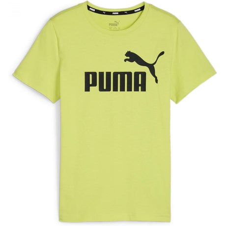 T-shirt Sportiva PUMA Bambino ESS LOGO Lime PUMA  Angolo dello Sport