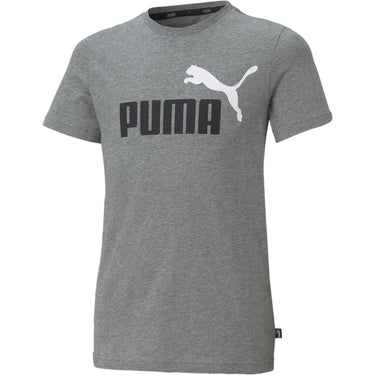 T-shirt Sportiva PUMA Bambino ESS+ 2 COL LOGO Grigio