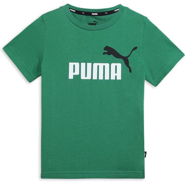 T-shirt Sportiva PUMA Bambino ESS+ 2 COL LOGO Verde