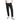 Pantalone Felpa PUMA Donna EVOSTRIPE HIGH-WAIST Nero