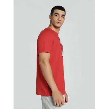 T-shirt Sportiva PUMA Uomo GRAPHICS CIRCULAR Rosso