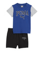 Completo Puma Youth Unisex Minicats Squad Set Blu Puma  Angolo dello Sport