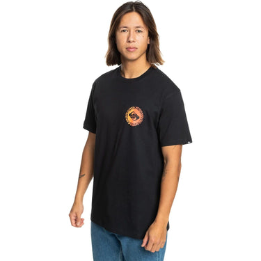 T-shirt QUICKSILVER Uomo LONG FADE Nero