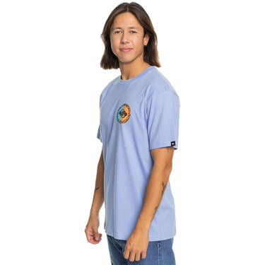 T-shirt QUICKSILVER Uomo LONG FADE Blu