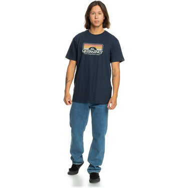 T-shirt QUICKSILVER Uomo STEP INSIDE Blu