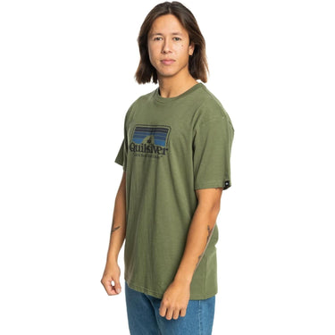 T-shirt QUICKSILVER Uomo STEP INSIDE Verde