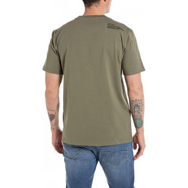 T-shirt REPLAY Uomo Verde
