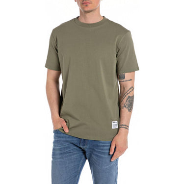 T-shirt REPLAY Uomo Verde