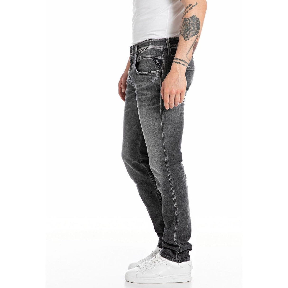 Jeans REPLAY Uomo Grigio REPLAY  Angolo dello Sport