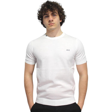 T-shirt SUN 68 Uomo SOLID Bianco