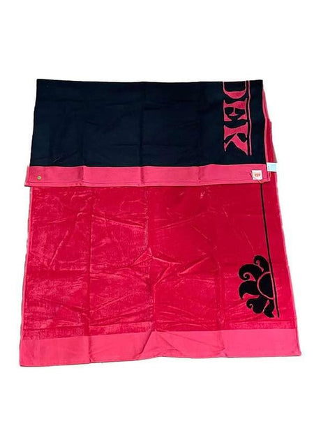 Telo Mare Sundek Unisex Icon Rosso Sundek  Angolo dello Sport